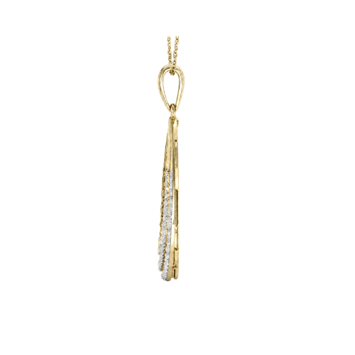 Gold & Diamond Statement Pendant