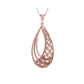 Rose Gold Openwork Pendant