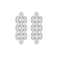 Elegant Marquise Diamond Drop Earrings