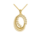 Classic Gold Diamond Pendant