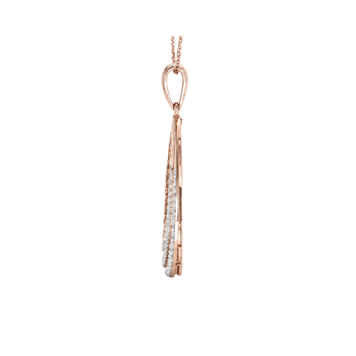 Rose Gold Openwork Pendant